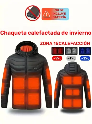 PARKA CON CALEFACCIÓN 15 ZONAS